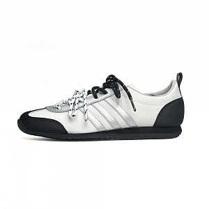 Adidas VS JOG 2.0 WAO Abrasion Resistant Low top Casual Shoes Unisex Silver Black