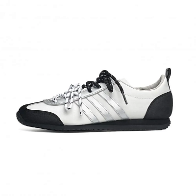 Adidas VS JOG 2.0 WAO Abrasion Resistant Low top Casual Shoes Unisex Silver Black