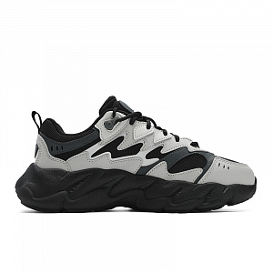 FILA Fern 2 Abrasion Resistant, Breathable, Lightweight Low top Casual Shoes Women's Black Gray 1 4158573