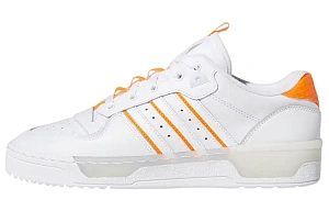 Adidas Rivalry Low Cloud White Solar Orange