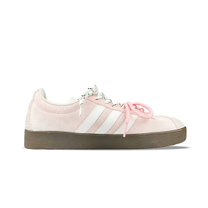 Adidas VL COURT 2.0 Cushioning, Wear Resistant Low top Skateboard Shoes Unisex Pink White 1 4158625