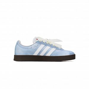 Adidas VL COURT 2.0 Cushioning, Wear Resistant Low top Skateboard Shoes Unisex Light Blue 1 4158697