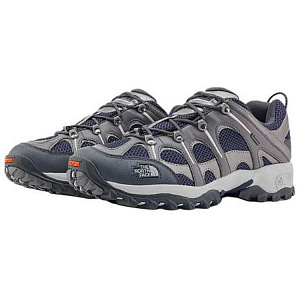 THE NORTH FACE Hedgehog Anti-Slip Wear-Resistant Waterproof Breathable Grip Low-Top Trekking Shoes Men's Dark Gray 1 4158764