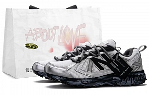 New Balance NB 410 Abrasion Resistant Low Top Running Shoes Unisex Silver