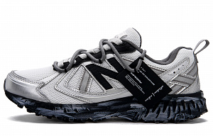 New Balance NB 410 Abrasion Resistant Low Top Running Shoes Unisex Silver 1 4158791