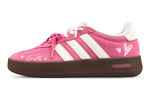 Adidas BARREDA DECODE Abrasion Resistant Low top Skateboard Shoes Unisex Pink White 1 4158827