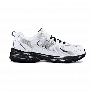 New Balance NB 530 Abrasion Resistant Low Top Casual Running Shoes Unisex White Black 1 4158840