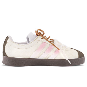 Adidas VL COURT 2.0 Abrasion Resistant Low Top Skateboard Shoes Unisex Yellow Pink 1 4158850