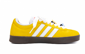 Adidas VL COURT 2.0 Lemon Milk Candies Abrasion Resistant Low top Skateboard Shoes Unisex Yellow 1 4158911