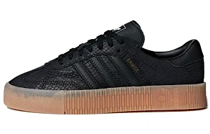 Adidas Sambarose Black White Gum Women's