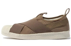 Adidas Originals Sst Slip on Fleece 'Brown'