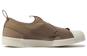 Adidas Originals Sst Slip on Fleece 'Brown' 1 4159133
