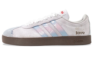 Adidas VL COURT 2.0 Sea Salt Rose Low top German Army Trainers Unisex White Blue 1 4159141