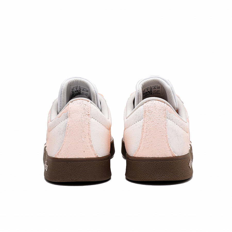 Adidas VL COURT 2.0 Cute Cream Puff Abrasion Resistant Low Top Skateboard Shoes Unisex Pink купить в интернет-магазине Yoocart с быстрой доставкой по России.