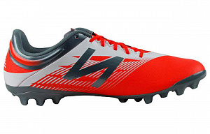 New Balance NB NEW B AG Artificial Ground Soccer Shoes Men's Red Gray 1 4159236