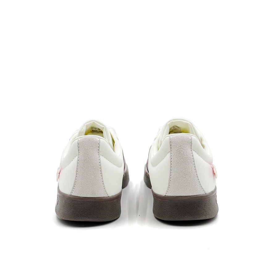 Adidas VL COURT 2.0 Satin Peony Abrasion Resistant Low Top German Army Trainers Women's White Pink купить в интернет-магазине Yoocart с быстрой доставкой по России.