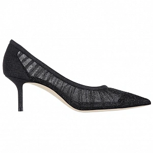 Jimmy Choo LOVE Slim Heel High Heels Women's Black 1 4165695