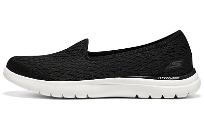 Skechers On The GO Fle Low top Casual Shoes Women's White Black