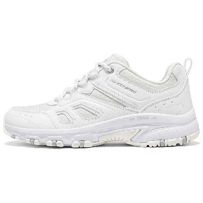 Skechers Hillcrest Breathable Balance Low Top Outdoor Shoes Women's White