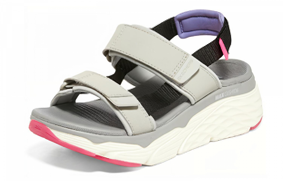 Skechers Max Cushioning 'Grey White Black Pink' Women's купить в интернет-магазине Yoocart с быстрой доставкой по России.