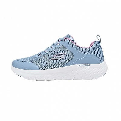 Skechers Women's GO Series Abrasion Resistant Low Top Running Shoes Women's Dark Gray Blue
