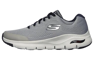 Skechers Arch Fit Low top Running Shoes Men's Gray