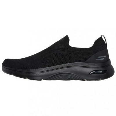 Skechers Go Walk Arch Fit Low top Casual Shoes Men's Black