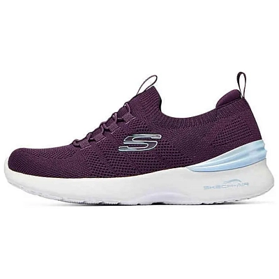 Skechers Sport Cushioning, Wear Resistant Low Top Casual Shoes Women's Dark Purple