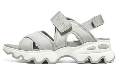 Skechers Go Walk 5 Panda Beach Sandals Women's Gray