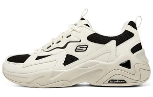Skechers D'LITES Hyper Burst 'Cream Black' Women's