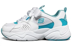 Skechers Sailor Moon X Skechers D'Lites Airy 2.0 Sneaker Gs White/Blue Women's