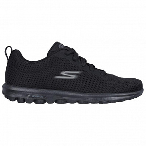 Skechers GO WALK Collection Low Top Casual Shoes Women's Black 1 4167482