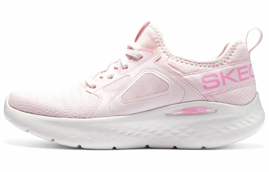 Skechers Go Run Lite Shock Absorbers Low Top Casual Running Shoes Women's Pink купить в интернет-магазине Yoocart с быстрой доставкой по России.