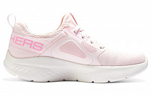 Skechers Go Run Lite Shock Absorbers Low Top Casual Running Shoes Women's Pink 1 4167515