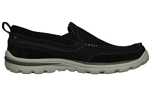 Skechers Relaxed Fit Casual Shoes Men's Low top Black 1 4167543