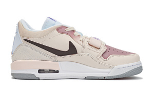 Jordan Legacy 312 Berry, Tipsy Girlish Cushioning, Wear Resistant Low Top Vintage Basketball Shoes GS Dirty Pink 1 4167550