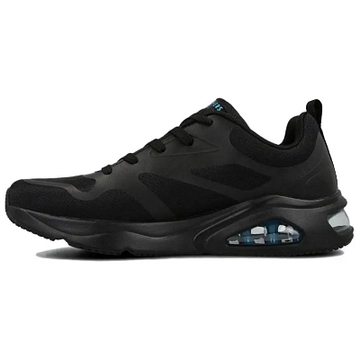 Skechers Street Abrasion Resistant Breathable Low top Air Cushion Casual Running Shoes Men's Black