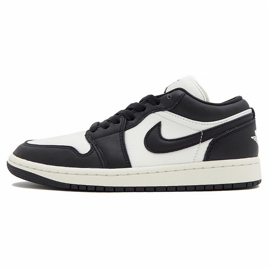 Jordan Air Jordan 1 Low Cushioned Slip-Resistant Low-Top Vintage Basketball Shoes Women's Black Pink купить в интернет-магазине Yoocart с быстрой доставкой по России.