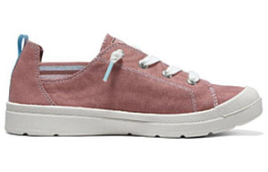 Skechers Bob's Low Top Canvas Shoes Women's Rose Red 1 4167632