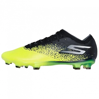 Skechers FG Firm Ground Soccer Shoes Unisex Yellow Black