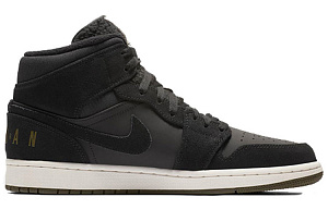 Jordan 1 Mid Black Olive Canvas 1 4167659