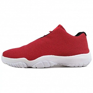 Jordan Future Slip Resistant Abrasion Resistant Low top Vintage Basketball Shoes Men's Red