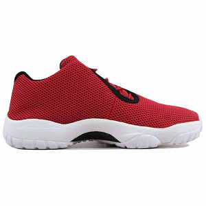 Jordan Future Slip Resistant Abrasion Resistant Low top Vintage Basketball Shoes Men's Red 1 4167688