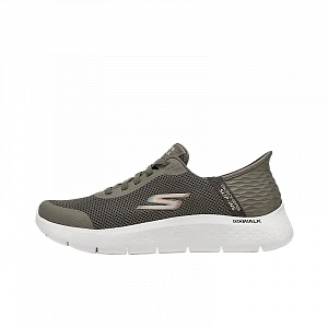 Skechers MEN'S GO WALK Abrasion Resistant Low top Training Shoes Men's Brown