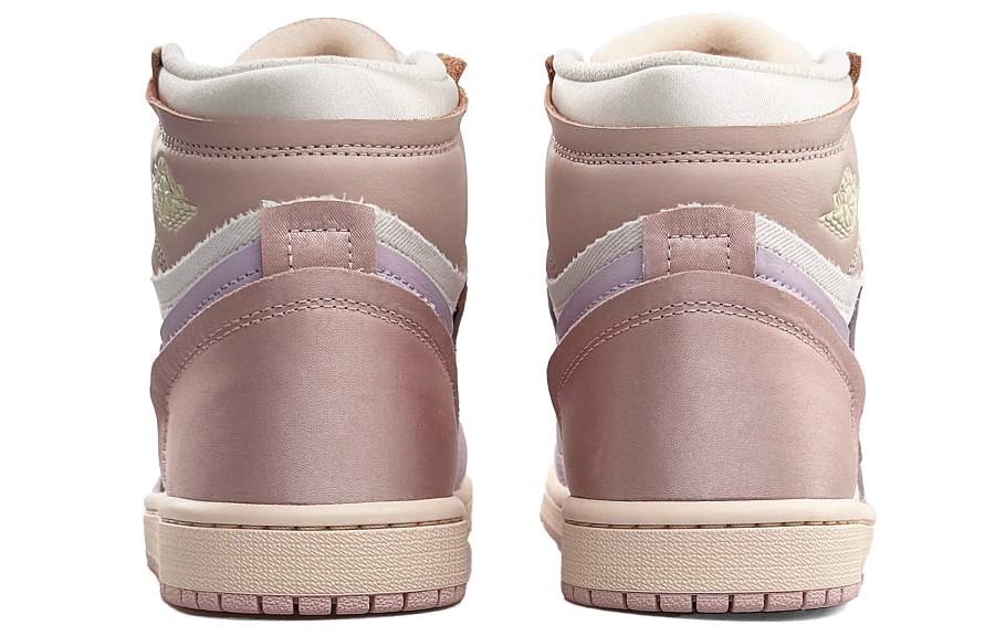 Jordan Air Jordan 1 Abrasion Resistant Slip Resistant High top Vintage Basketball Shoes Women's Pink Purple купить в интернет-магазине Yoocart с быстрой доставкой по России.