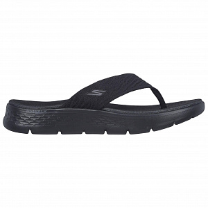 Skechers Go Walk Fle Flip Flops Women's Black 1 4167806