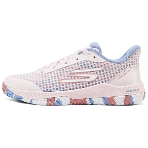 Skechers GO PICKLEBALL WOMENS Abrasion Resistant Low top Training Shoes Women's Pink