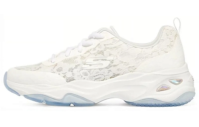 Skechers DLites 4.0 'White Lace' Women's