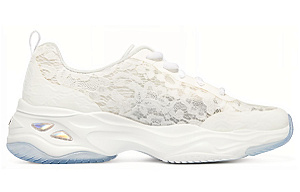 Skechers DLites 4.0 'White Lace' Women's 1 4167895