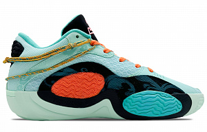 Jordan Tatum 2 Cushioning, Slip Resistant, Abrasion Resistant, Breathable Mid Top Basketball Shoes Unisex Clear Orange 1 4167902